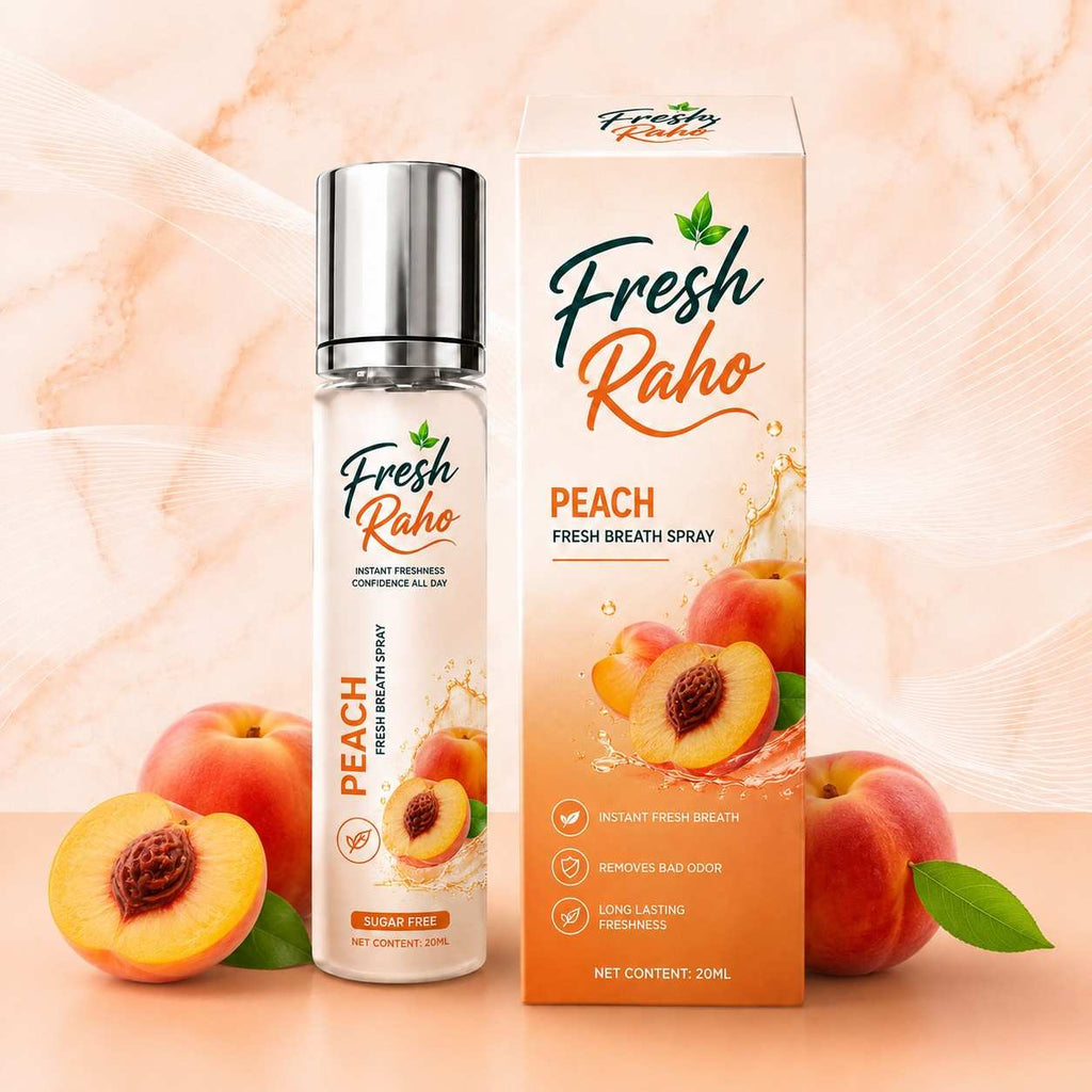 Mouth Freshener Spray (Peach Flavor)