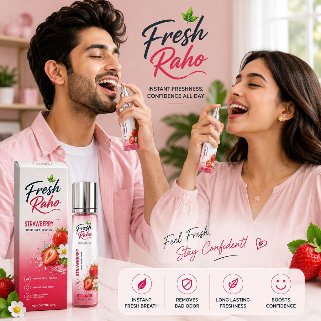 Mouth Freshener Spray (Strawberry Flavor)